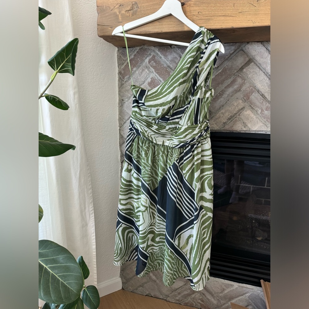 Banana Republic Factory One Shoulder Dress With Tags